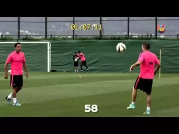 Video: TOP Skills - Xavi, Iniesta & Sergio Busquets